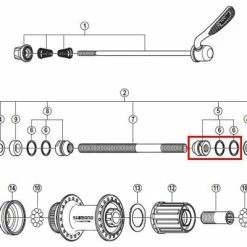 Shimano Konus HR Rechts C-201 / M475 / M495 / RM60 Y-30G90500 5 Shimano Konus HR Rechts C-201 / M475 / M495 / RM60 Y-30G90500 -Teile Verkäufe 30G9050b
