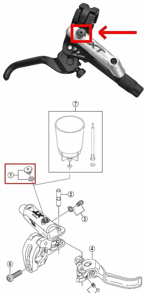 Shimano Schraube Für Entlüftungsöffnung Incl. O-Ring BL-M785 Stückpreis ! Y-8VJ98010 3 Shimano Schraube Für Entlüftungsöffnung Incl. O-Ring BL-M785 Stückpreis ! Y-8VJ98010