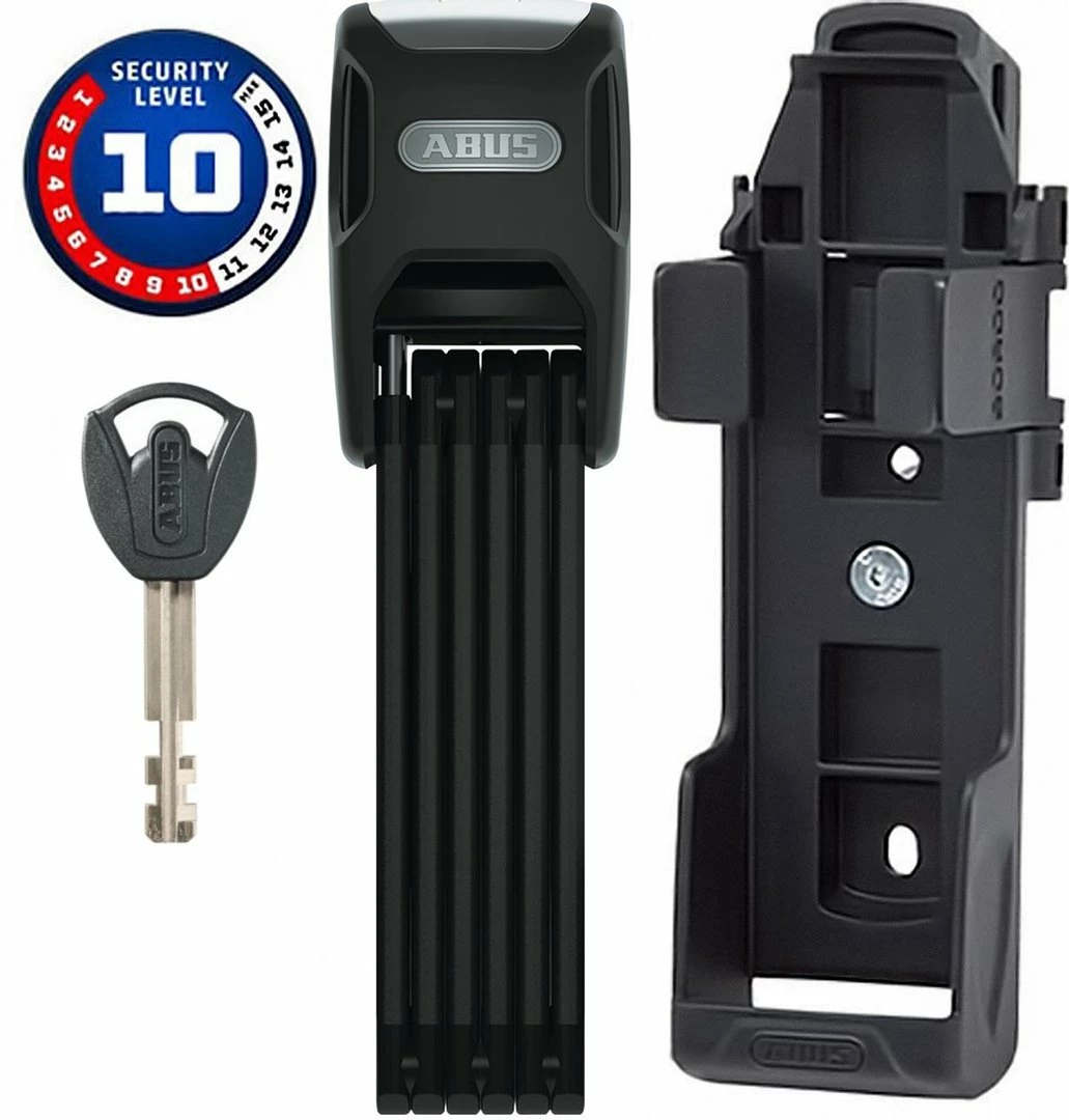 ABUS Bordo 6000A/90 SH Black Mit Alarm 2 ABUS Bordo 6000A/90 SH Black Mit Alarm