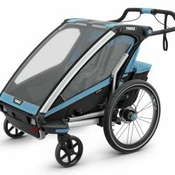 Thule Chariot Thule-Chariot Sport2, Blue / Black -Teile Verkäufe Blue Stroller Buggy