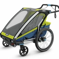 Thule Chariot Thule-Chariot Sport2, Chartreuse / Mykonos -Teile Verkäufe Chartreuse Stroller Buggy