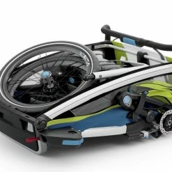 Thule Chariot Thule-Chariot Sport2, Chartreuse / Mykonos -Teile Verkäufe Chartreuse gefaltet