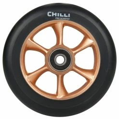 Chilli Pro Scooter Ersatzrolle Wheel Turbo 110mm Black PU / Gold Core