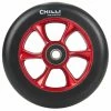 Chilli Pro Scooter Ersatzrolle Wheel Turbo 110mm Black PU / Red Core -Teile Verkäufe Chilli Pro Scooter Wheel Turbo 110mm black PU red core C 1034 BR