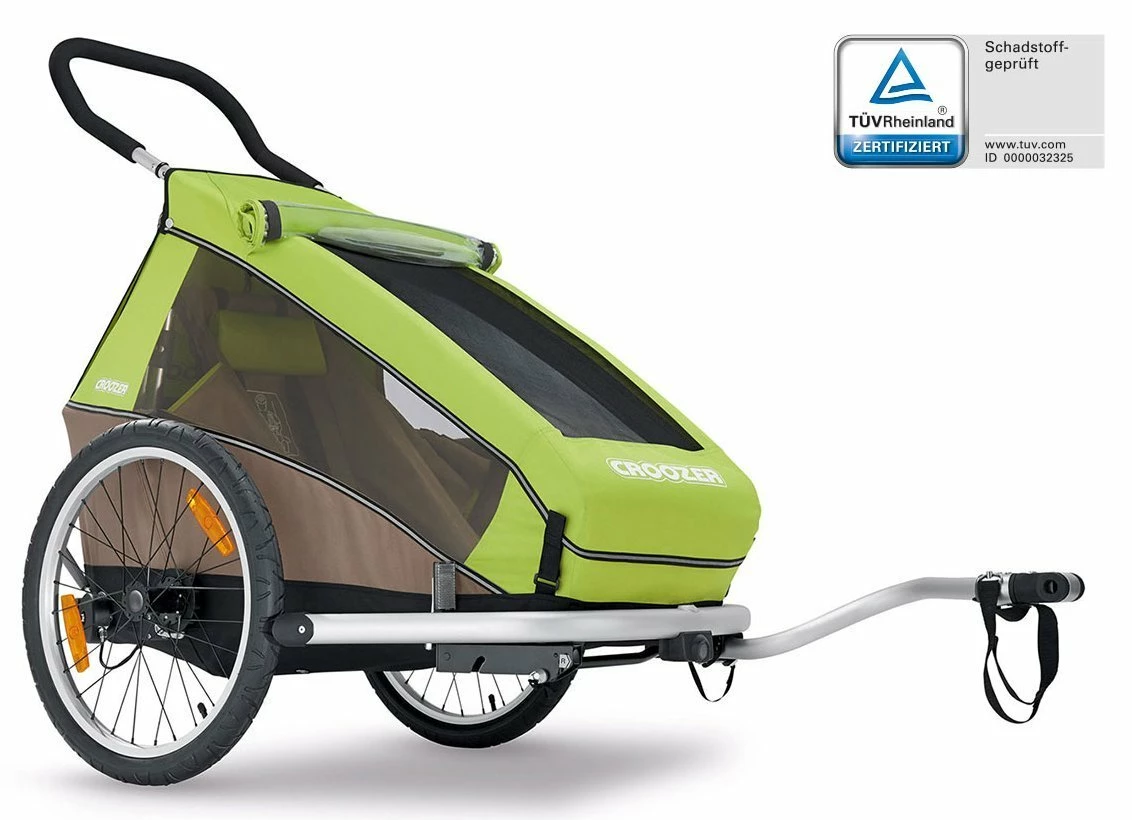 Croozer Kid For 1 Ab 2016 Mit Buggy- Und Joggerset Einsitzer Meadow Green 3 Croozer Kid For 1 Ab 2016 Mit Buggy- Und Joggerset Einsitzer Meadow Green