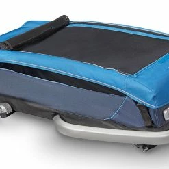 Croozer Kid Plus For 2 Ab 2018 Gefedert Mit Licht, Fahrrad-, Buggy- Und Jogging-Option Ocean-blue -Teile Verkäufe Croozer KidPlusfor2 folded gefaltet 2018 ocean blue 121000418 4044494143962