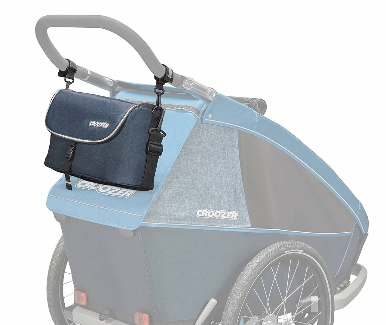 Croozer Schiebebügeltasche Kid Plus Ab 2018 Night-blue / Ocean-blue 3 Croozer Schiebebügeltasche Kid Plus Ab 2018 Night-blue / Ocean-blue