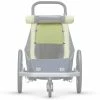 Croozer Sun Cover Kid For 2 Lemon Green Ab 2018