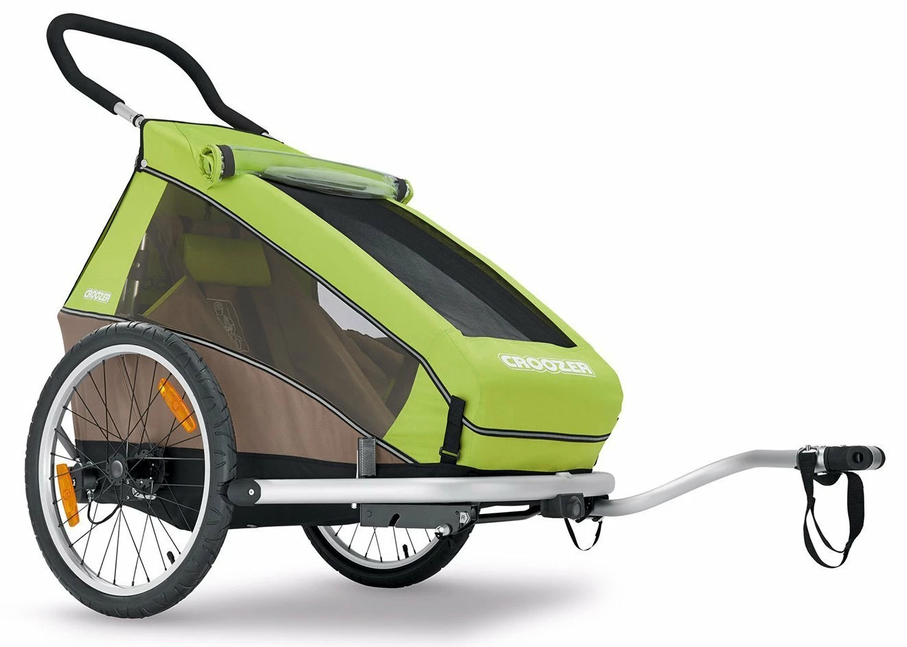 Croozer Kid For 1 Ab 2016 Mit Buggy- Und Joggerset Einsitzer Meadow Green 4 Croozer Kid For 1 Ab 2016 Mit Buggy- Und Joggerset Einsitzer Meadow Green – Bild 2