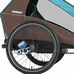 Croozer Kid Plus For 1 Ab 2016 Mit Licht Gefedert Mit Buggy-, Walker- Und Fahrrad-Opt. Sky-blue *** -Teile Verkäufe Federung 1