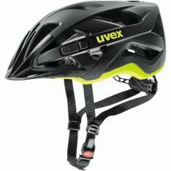 Uvex Active-CC 52-57cm / 56-60cm -Teile Verkäufe Helm Uvex Actice CC black yellow matt 52 57cm 4043197296241 S4104270215