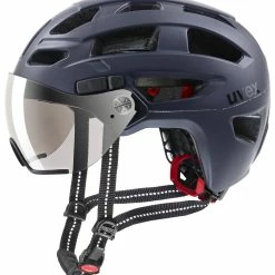 Uvex Finale-Visor 52-57cm / 56-61cm -Teile Verkäufe Helm Uvex Finale Visor dark blue matt 52 57cm S4107530715 4043197323121