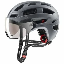 Uvex Finale-Visor 52-57cm / 56-61cm -Teile Verkäufe Helm Uvex Finale Visor stato steel 52 57cm S4107530515 4043197310428
