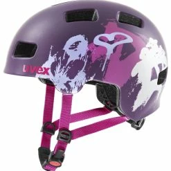 Uvex HLMT-4-CC 51-55cm / 55-58cm -Teile Verkäufe Helm Uvex HLMT 4 CC purple hearts mat 51 55cm S4109790415 4043197325880