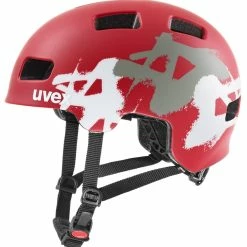 Uvex HLMT-4-CC 51-55cm / 55-58cm -Teile Verkäufe Helm Uvex HLMT 4 CC red mat graffiti 51 55cm S4109790315 4043197325866