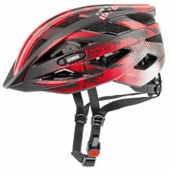 Uvex I-VO-CC 52-57cm / 56-60cm -Teile Verkäufe Helm Uvex I VO CC black red matt 52 57cm S4104200415