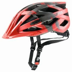Uvex I-VO-CC 52-57cm / 56-60cm -Teile Verkäufe Helm Uvex I VO CC red darksilver matt 52 57cm 4043197284811 S4104231415