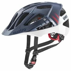 Uvex Quatro-CC 52-57cm / 56-61cm -Teile Verkäufe Helm Uvex Quatro CC 2022 deep space white mat 56 61cm S4100260217 4043197347608