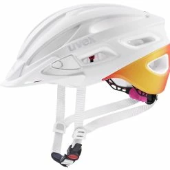 Uvex True-CC 52-55cm / 55-58cm -Teile Verkäufe Helm Uvex True CC white peach matt 52 55cm S4100540315 4043197337012