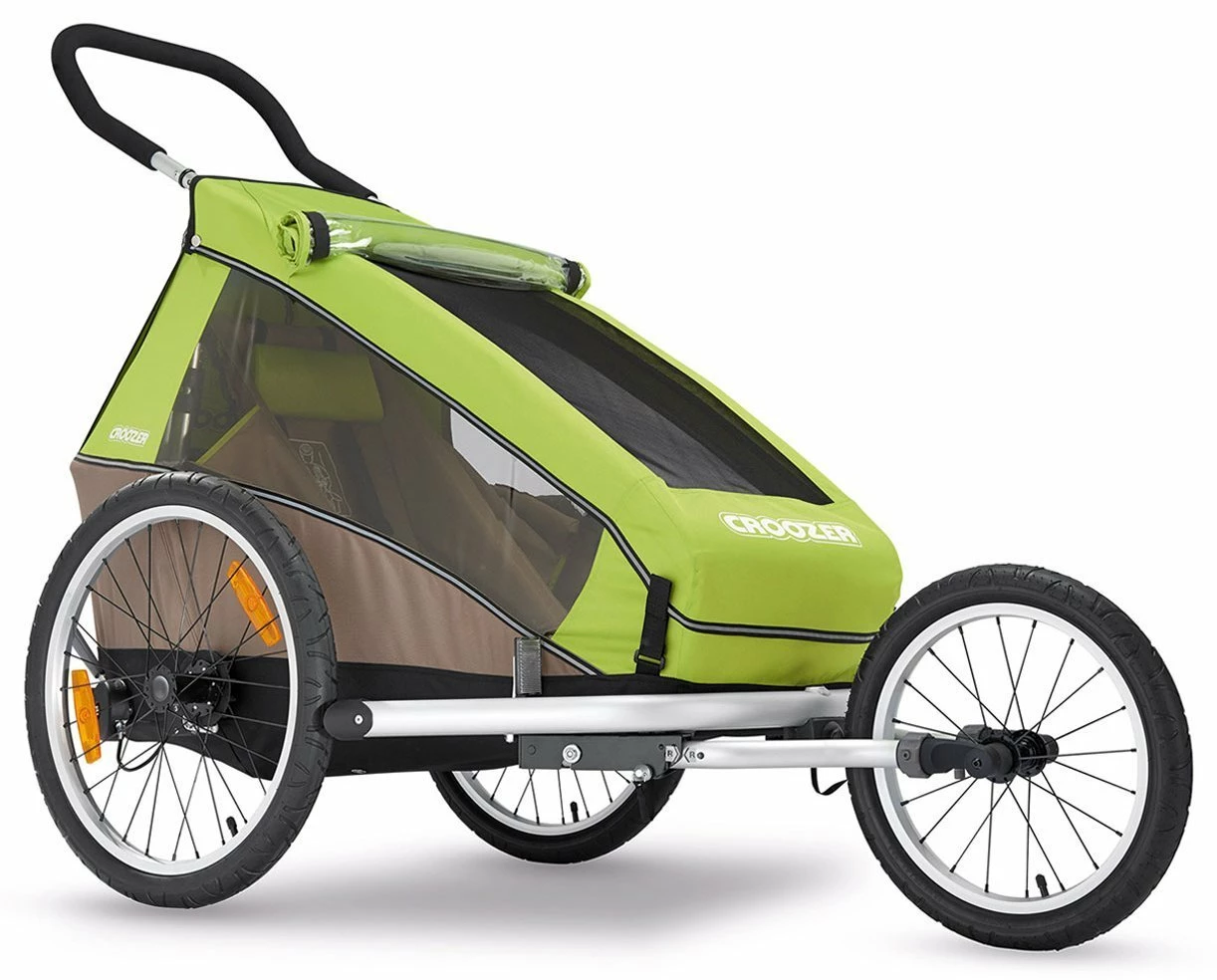 Croozer Kid For 1 Ab 2016 Mit Buggy- Und Joggerset Einsitzer Meadow Green 6 Croozer Kid For 1 Ab 2016 Mit Buggy- Und Joggerset Einsitzer Meadow Green – Bild 4