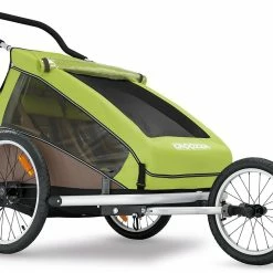Croozer Kid For 2 Ab 2016 Mit Buggy- Und Joggerset Zweisitzer Meadow Green *** -Teile Verkäufe Jogger 3
