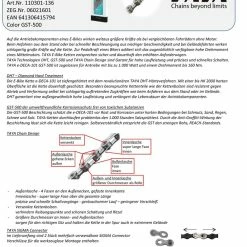 KMC Taya E-Deca-101 GST-500 Silber 10-fach Verstärkt Für E-Bike 136 Glieder -Teile Verkäufe Kette Taya e Deca 101 GST 500 10 fach E Bike 136 Glieder 100301 136 641306415794b