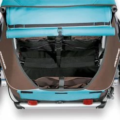 Croozer Kid Plus For 2 Ab 2016 Mit Licht Gefedert Mit Buggy-, Walker- Und Fahrrad-Opt. Sky-blue *** -Teile Verkäufe Kofferraum