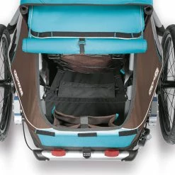 Croozer Kid Plus For 1 Ab 2016 Mit Licht Gefedert Mit Buggy-, Walker- Und Fahrrad-Opt. Sky-blue *** -Teile Verkäufe Kofferraum 3