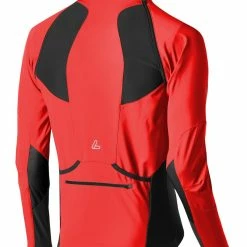 Loeffler Löffler San Remo Windstopper Softshell Light Zip-Off 15922 -Teile Verkäufe Loeffer Herren Bike Zip off Jacke San Remo Windstopper Soft Shell Light rot schwarz 15922 599a