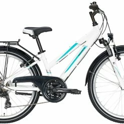 Pegasus Avanti 2021 18-Gang -Teile Verkäufe Pegasus Avanti 2021 24 Zoll 18 Gang Kettenschaltung Trapez weiss tuerkis silber 526 77732