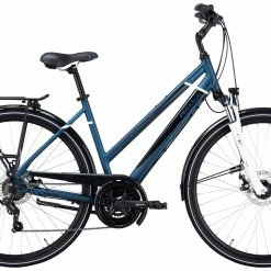 Pegasus Piazza-Disc 2022 21-Gang -Teile Verkäufe Pegasus Piazza Disc 2022 21 Gang Kettenschaltung Scheibenbremsen Damen Trapez dark petrol matt white blau weiss 636 83345 83350