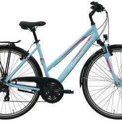 Pegasus Piazza 2018 21-Gang -Teile Verkäufe Pegasus Piazza 2018 21 Gang Damen Trapez hellblau matt 586 00645