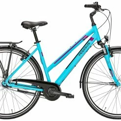 Pegasus Piazza 2019 7-Gang -Teile Verkäufe Pegasus Piazza 2019 7 Gang Damen Trapez tuerkis matt schwarz lila gruen 596 02645 02650 02653