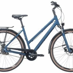 Pegasus Savona-Disc 2023 8-Gang -Teile Verkäufe Pegasus Savona SL Disc 8 Gang Nabenschaltung Ruecktritt Damen Trapez dark petrol matt dunkelblau 505 42745 42750 42755