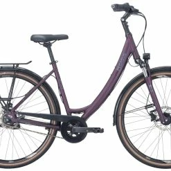 Pegasus Savona-Disc 2023 8-Gang -Teile Verkäufe Pegasus Savona SL Disc 8 Gang Nabenschaltung Ruecktritt Damen Wave deep berry matt violett lila 505 43445 43450 43455