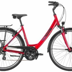 Pegasus Solero SL 2023 24-Gang -Teile Verkäufe Pegasus Solero SL 2023 24 Gang Damen Wave Tiefeinstieg chrome crimson red rot 505 30245 30250 30255