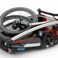 Thule Chariot Thule-Chariot Cross1, Roarange / Dark Shadow 17 Thule Chariot Thule-Chariot Cross1, Roarange / Dark Shadow -Teile Verkäufe Roarange gefaltet 1