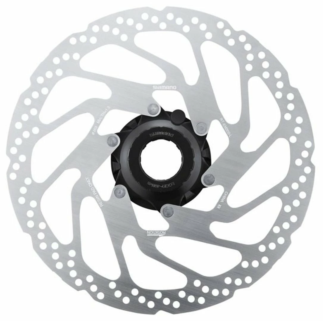 Shimano RT-EM300-L 203mm Mit Lock-Ring-Befestigung Für E-Bike 3 Shimano RT-EM300-L 203mm Mit Lock-Ring-Befestigung Für E-Bike