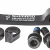 Shimano Adapter VR Postmount Bremse Auf IS-2000 Befestigung Mit 160mm Scheibe SM-MA-F160P/S -Teile Verkäufe Shimano Scheibenbremsadapter vorne IS 2000 Postmount 160mm I SMMAF160PSA