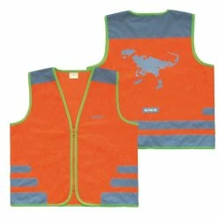 WOWOW Reflexweste "Nutty Jacket" Für Kinder -Teile Verkäufe Sicherheitsweste Nutty fuer Kinder reflektierend orange