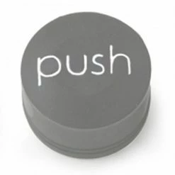 Croozer Staubkappe Für Steckachse Kid Mit Beschriftung "Push" Grau Stückpreis ! Passend Ab 2016