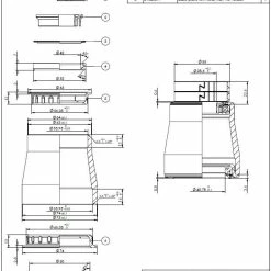 Acros Press Fit Tapered 1 1/8" - 1.8" AZX-262 Ohne Anschlag Bulls-1 Ø Unten 66mm -Teile Verkäufe Steuersatz Acros Bulls 1 Sonic E Stream AZX 262 1.8 tapered 310.52.570 AM 060 71073a