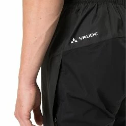 Vaude Kuro Rain Pants -Teile Verkäufe Vaude Hose Mens Kuro Rain Pants Herren schwarz 42672010 d