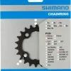 Shimano XT 2004-2007 4-Arm 9-fach 22 Zähne S-Type IG Alu Schwarz Y-1F822000