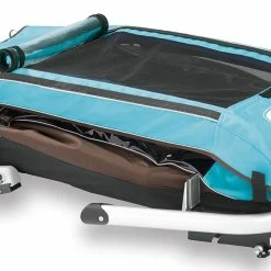 Croozer Kid Plus For 1 Ab 2016 Mit Licht Gefedert Mit Buggy-, Walker- Und Fahrrad-Opt. Sky-blue *** -Teile Verkäufe gefaltet 4