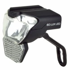Fuxon LED F-160 Ohne Schalter 60 Lux Für E-Bike Bis 75V Schwarz