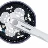 Shimano Acera FC-M341 7/8-fach Octalink 22-32-42 Zähne Ausverkauft Ersatz: FC-M361 + Innenl. -Teile Verkäufe silber mit Schutz